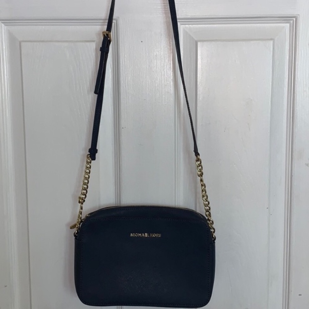 Navy Blue Michael Kors Crossbody